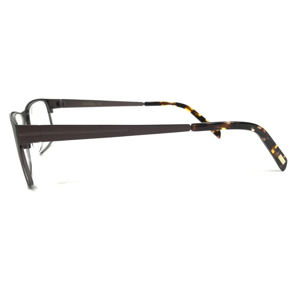 Iconik Eyeglasses Frames Hudson C02 Gunmetal Grey Rectangular Full Rim 57-16-145